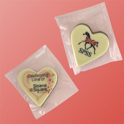 EDIBLE PRINT HEART - PROMOTIONAL CORPORATE GIFT