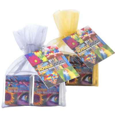 FOUR NEAPOLITAN CHOCOLATE in Organza Bag