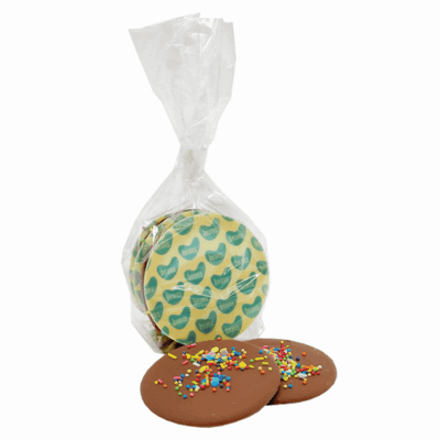 GIANT CHOCOLATE BUTTONS - EDIBLE BANDING