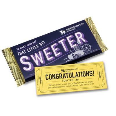 GOLDEN TICKET BRANDED CHOCOLATE BAR (FLOW) 40G