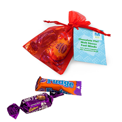 HEROES ORGANZA BAG MENTAL HEALTH AWARENESS