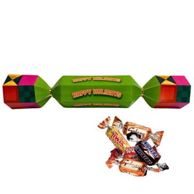 LUXURY CHRISTMAS SWEETS CRACKER - CELEBRATIONS - 5 CHOCOLATES