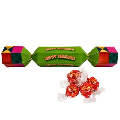 LUXURY CHRISTMAS SWEETS CRACKER - LINDT LINDOR - 80g