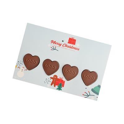 MAILING CHOCOLATE with Logo – Heart