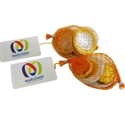 NET OF CHOCOLATE COINS