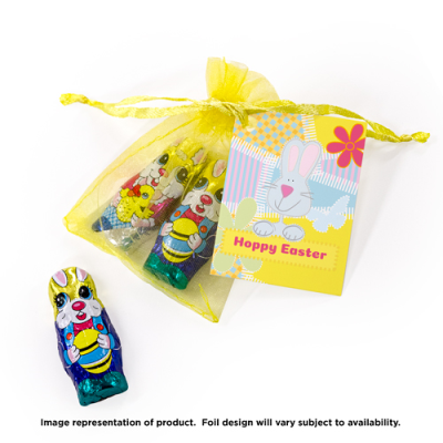 ORGANZA BAG – HIP HOP BUNNIES, EASTER