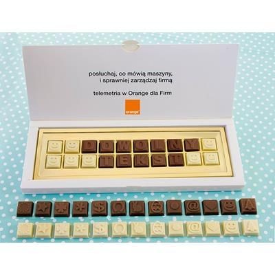 PERSONAL CHOCOLATE MESSAGE in Gift Box
