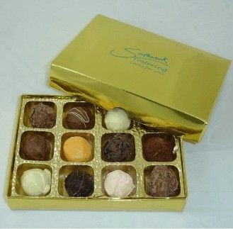 PERSONALISED BOX OF CHOCOLATE TRUFFLES