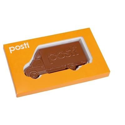 PERSONALISED BOX with Moulded Chocolate Van