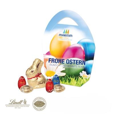 PERSONALISED BUNNY RABBIT AND EGG BASKET