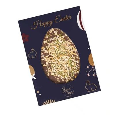 PERSONALISED CHOCOLATE BOX with 2d Easter Egg - PROMOTIONAL CORPORATE GIFT