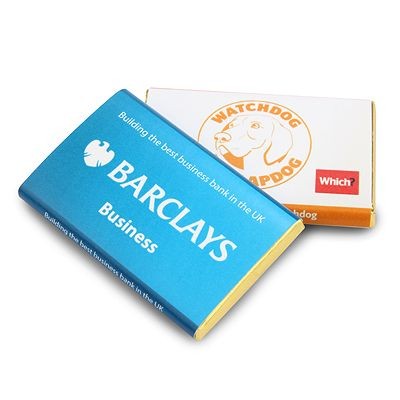 PERSONALISED CHOCOLATE MINI BAR in High Quality Milk Chocolate