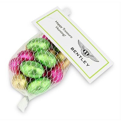 PERSONALISED EASTER NET OF MINI CHOCOLATE EGGS
