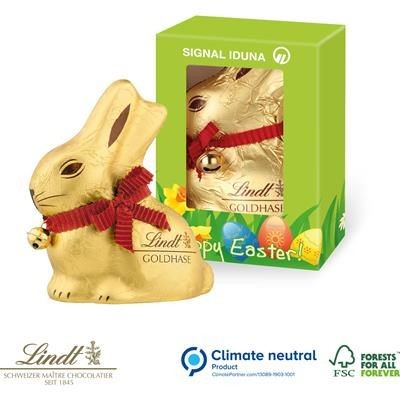 PERSONALISED LINDT 100G BOXED BUNNY RABBIT