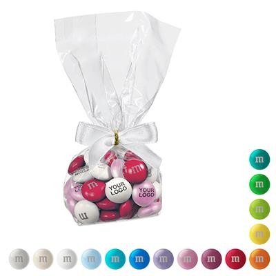 PERSONALISED M&MS® CHOCOLATE CANDIES in Bag with Ribbon