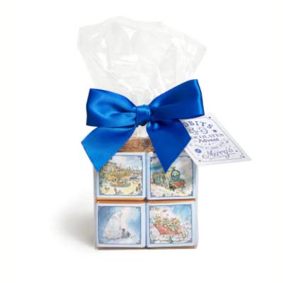 PERSONALISED NEAPOLITAN CHOCOLATE in Cello Bag with Printed Swing Tag