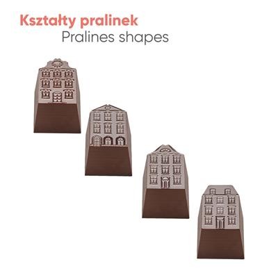 PRALINES DELIGHTFUL TENEMENT HOUSES 6 PIECES