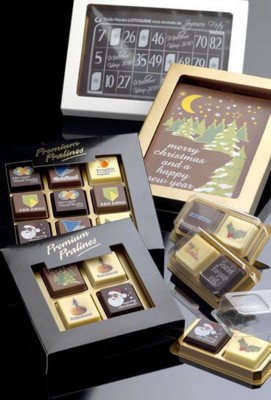 PRINTED LOGO CHOCOLATE BOX