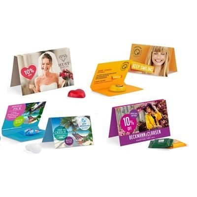 PROMOTIONAL CHOCOLATE CARD