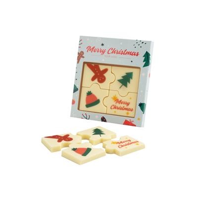 SET OF CHOCOLATE PUZZLE PRINT 4 PSC