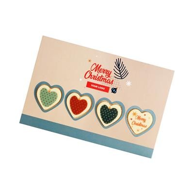 SET OF MAILING CHOCOLATE HEART PRINT