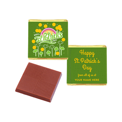ST PATRICK'S DAY NEAPOLITAN CHOCOLATES FULL COLOUR - PERSONALISED