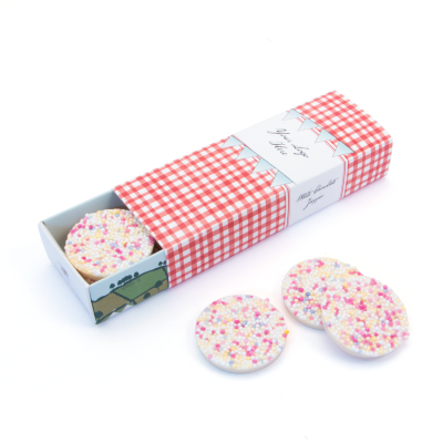 SUMMER COLLECTION - ECO MATCHBOX - WHITE CHOC JAZZIES