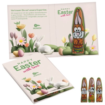 SWEETS WRAP with Mini Chocolate Easter Bunny Rabbit