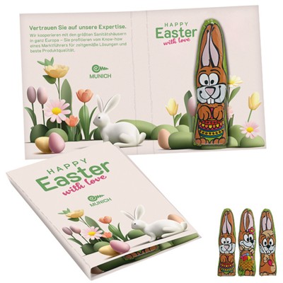 SWEETS WRAP with Mini Chocolate Easter Bunny Rabbit Standard Motif