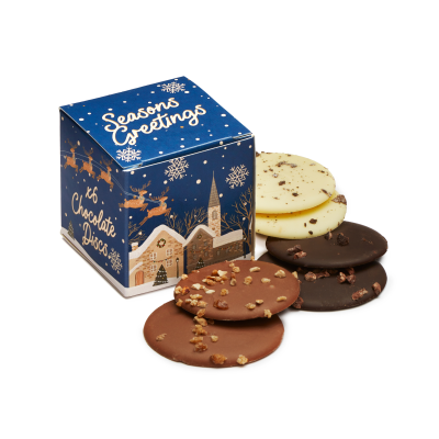 WINTER COLLECTION - ECO MAXI CUBE - CHOCOLATE DISCS