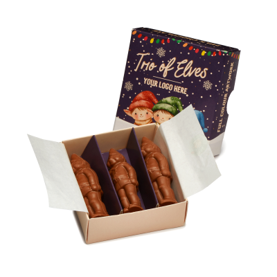WINTER COLLECTION - ECO TREAT BOX - TRIO OF ELVES