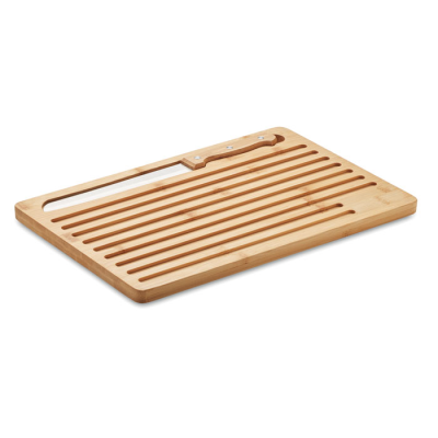 BAMBOO CUTTING BOARD SET in Brown