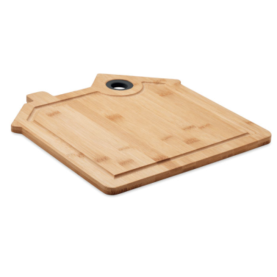 BAMBOO HOUSE CUTTING BOARD in Brown