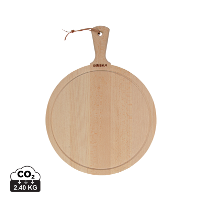 BOSKA SERVING BOARD ROUND AMIGO L in Brown