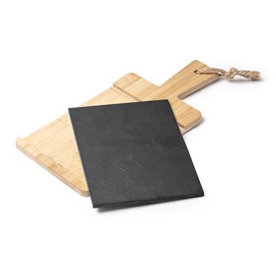 CASTEL BAMBOO SLATE CHOPPING BOARD