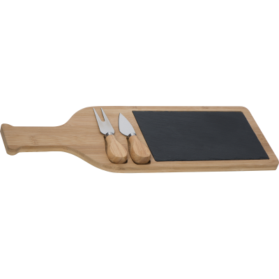 CHEESE BOARD with Slate Plate Calais in Black 