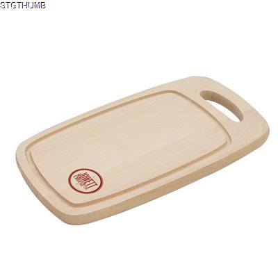 OVAL WOOD CHOPPING BOARD with Handle