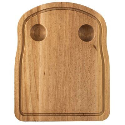 SMALL GROOVED EGG BOARD with 2 Holes