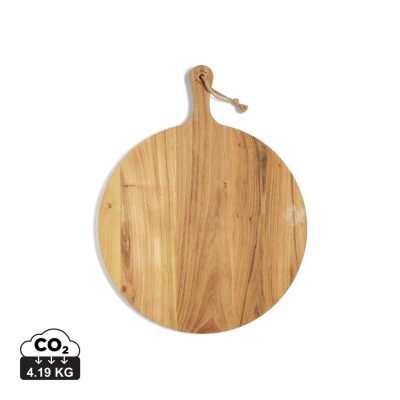 VINGA BUSCOT ROUND SERVING BOARD in Brown
