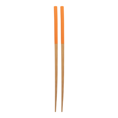 BAMBOO CHOPSTICKS SET in Orange