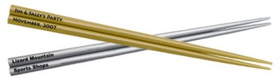 PERSONALISED BAMBOO CHOPSTICKS SET