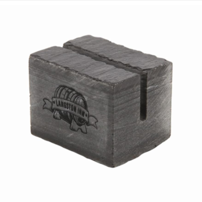 SLATE CUBE MINI SIGN HOLDER (3X2,5CM)