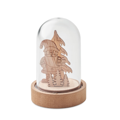 CHRISTMAS LED ORNAMENT in Brown