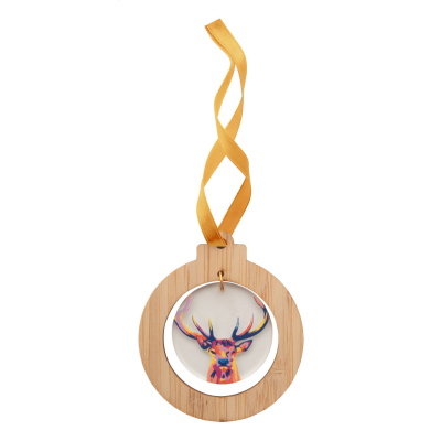 CHRISTMAS TREE ORNAMENT in Natural