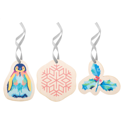 CUSTOM CHRISTMAS TREE ORNAMENT in Silver