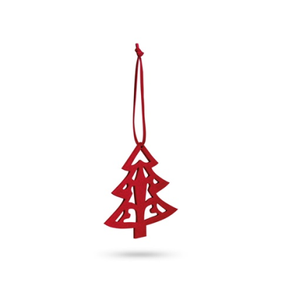 DARIO CHRISTMAS ORNAMENTS in Red