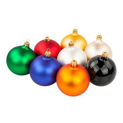 GLASS CHRISTMAS BAUBLES