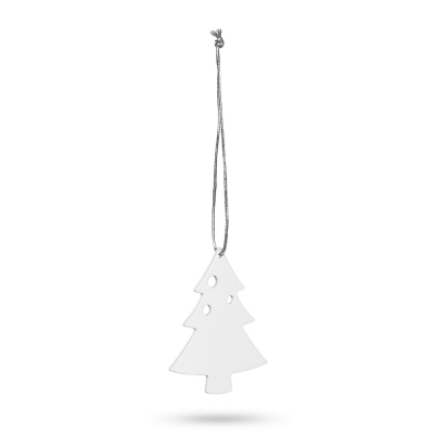 MORZINE CHRISTMAS ORNAMENT in White
