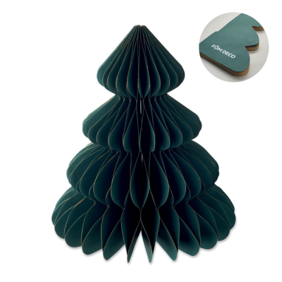 PAPER XMAS TREE DECORATION in Green