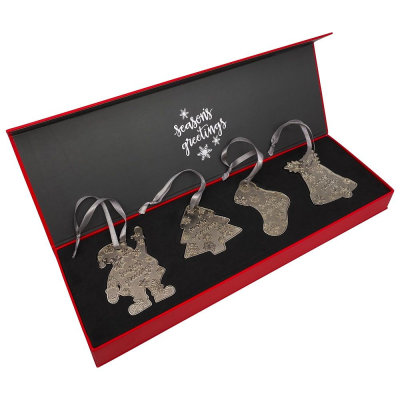 PREMIUM ZINC ALLOY TREE DECORATIONS PRESENTATION SET